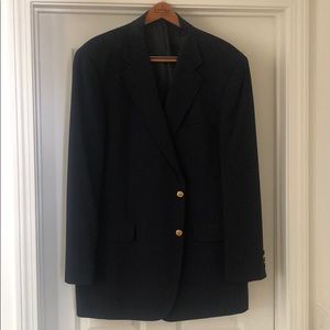 Brooks Brothers Navy Sport Coat 46R